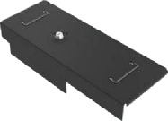 APG Cash Drawer 90189PAC-0001, Låsbart lokk, Sort, Stål, APG Cash Drawer Micro-0192