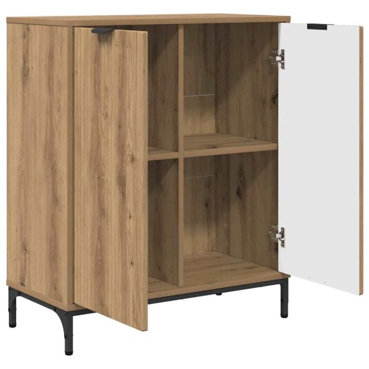 Serviesskap artisan eik 69,5 x 33 x 82 cm Konstruert tre