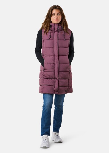 X-Trail Stockholm Vest W Dk. Mauve 38 Vester