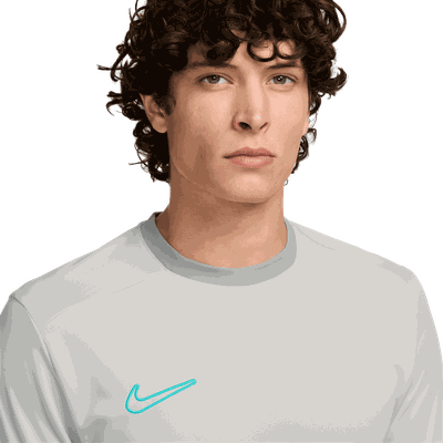 Nike Dri-FIT Academy 25 Top Short Sleeve fotballtrøye herre Grey L