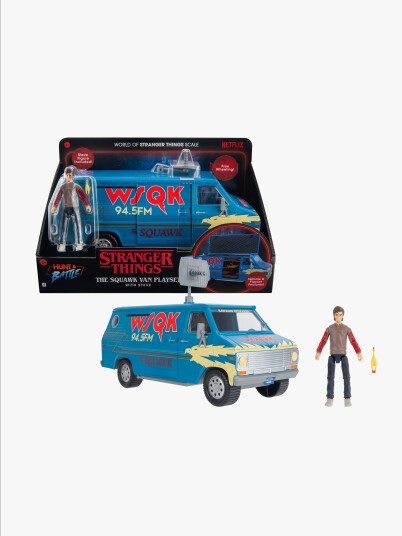Stranger Things Wsqk Van og Steve Figur Blå