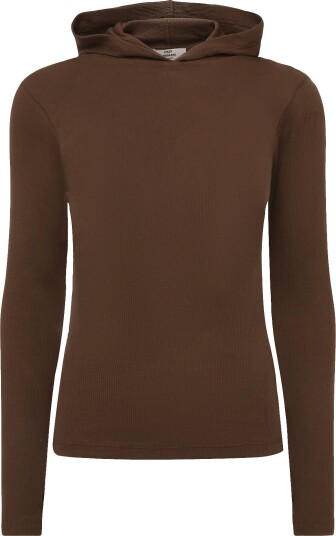 Mads Nørgaard 2X2 Cotton Tutti Hood COCOA L