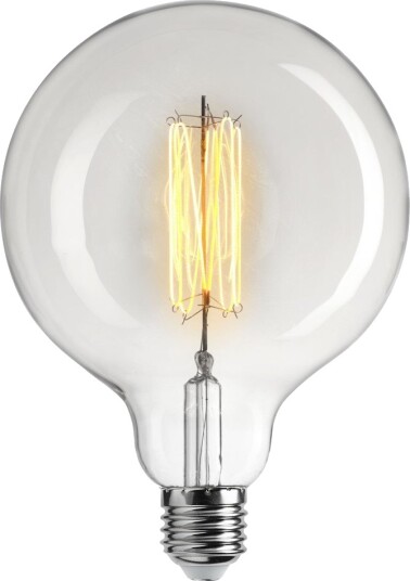 Unison Edison LED Glob 125 Klar E27 2W 2200K Dimbar