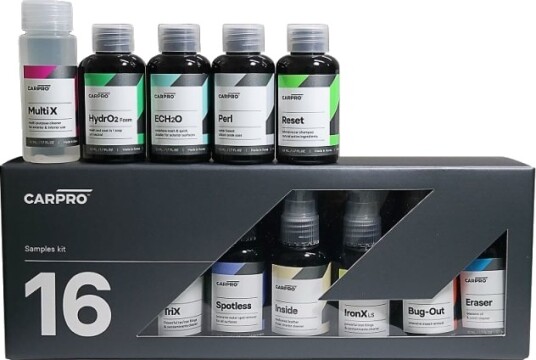 Carpro Produktpakke CarPro
16 deler x 50 ml 7438236 Carpro Produktpakke CarPro
16 deler x 50 ml 7438236