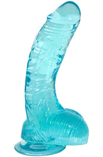 Crystal Pleasures Aqua Blue 20 cm Crystal Pleasures Aqua Blue 20 cm