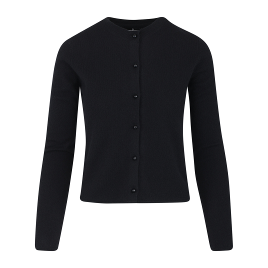 Candi Cardigan Black S Short merino wool cardigan Candi Cardigan Black S Short merino wool cardigan