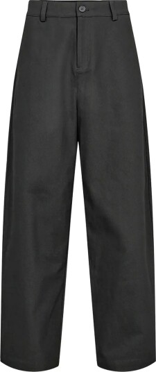 HAN Kjøbenhavn Wide Leg Twill Pants Grey 48 HAN Kjøbenhavn Wide Leg Twill Pants Grey 48