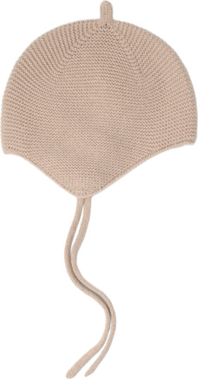 Lindex Bonnet In Merino Wool - Beige - 34