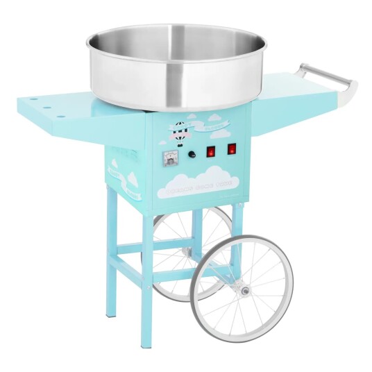 Royal Catering Sukkerspinnmaskin 52 cm 1,200 W Turkis 10011086 Royal Catering Sukkerspinnmaskin 52 cm 1,200 W Turkis 10011086