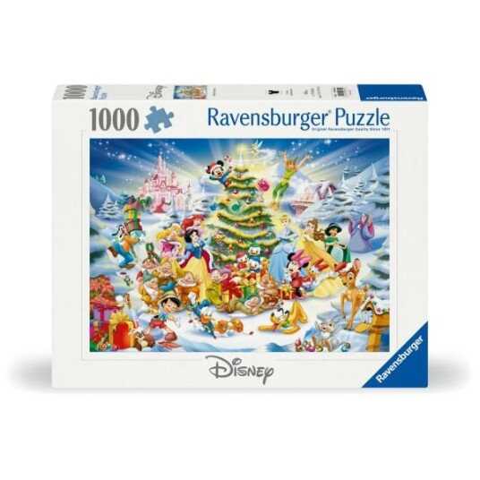 Ravensburger Puslespill 1000 Brikker Disney Jul Ravensburger Puslespill 1000 Brikker Disney Jul