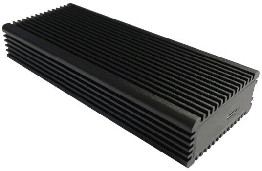 LC-Power LC-M2-C-MULTI-RGB M.2 SSD kabinett NVMe/SATA