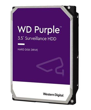 WD Purple Surveillance Hard Drive Harddisk - 6 TB - 3.5" - 5640 rpm - SATA-600 - cache