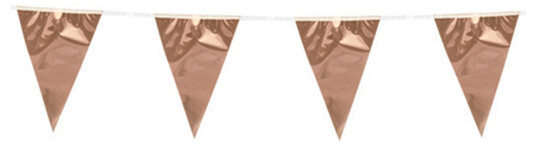 Globos Europe Flaggirlander Rosegull - 10 meter Globos Europe Flaggirlander Rosegull - 10 meter