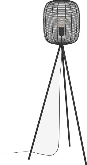 EGLO Gulvlampe Rinroe Svart Gulvlamper