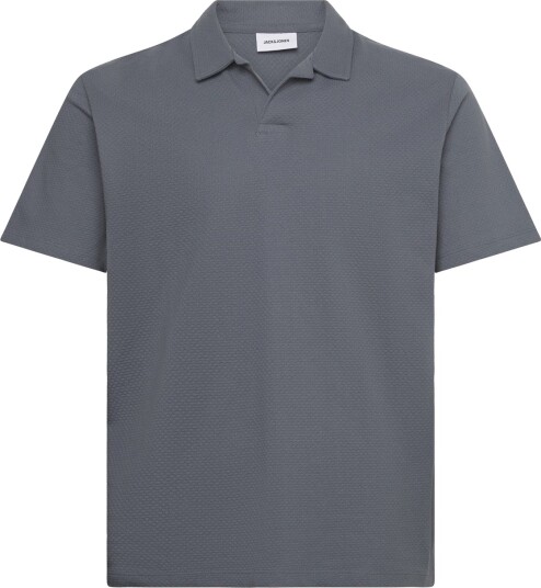 Jack & Jones Jjdevin Daytona Structure Resort Polo Ss   Blue   L