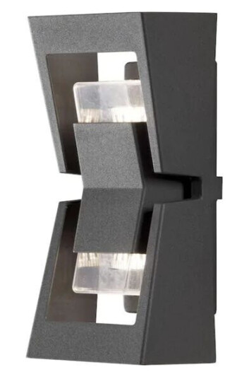 Konstsmide Potenza vegglampe GU10 - Aluminium Grå Konstsmide Potenza vegglampe GU10 - Aluminium Grå