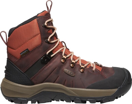 Keen Women"s Revel IV Mid Polar Waterproof Boot Andorra safari 38.5