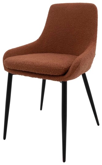 Tenzo Liv spisestuestol Rust red Rød