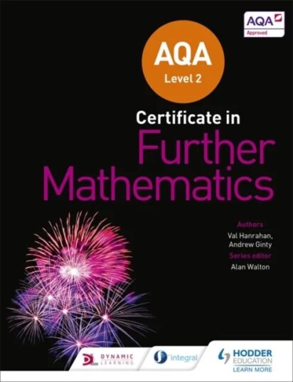 Aqa Level 2 Certificate In Further Mathematics Av Andrew Ginty, Val Hanrahan