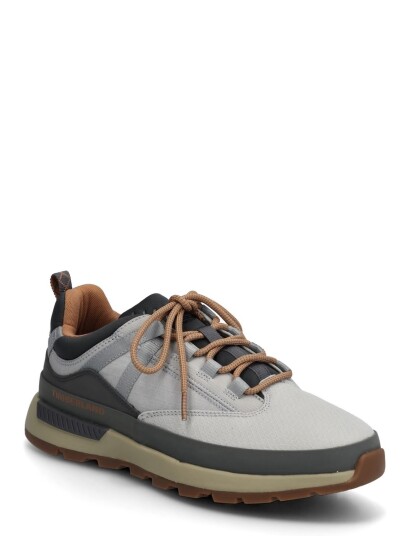 Timberland Euro Trekker Low Lace Up Sneaker Light Grey Mesh - Grey - 40