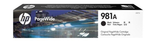 HP 981A / J3M71A Black Ink - Blekkpatron Svart HP 981A / J3M71A Black Ink - Blekkpatron Svart