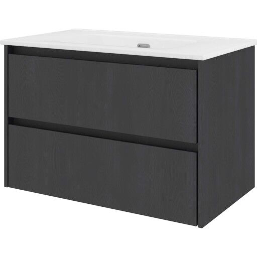 Sanibell Proline møbelpakke 81x46 cm sort eik