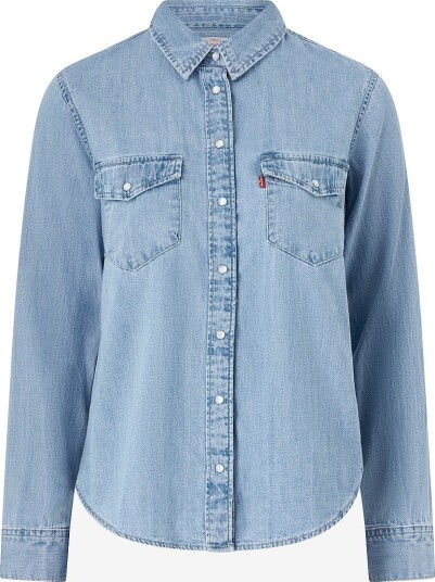 Levi's Jeansskjorte Iconic Western Blå