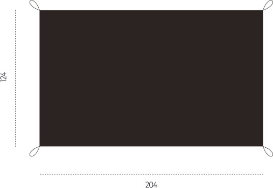 Fjellreven Friluft 2 Footprint Black