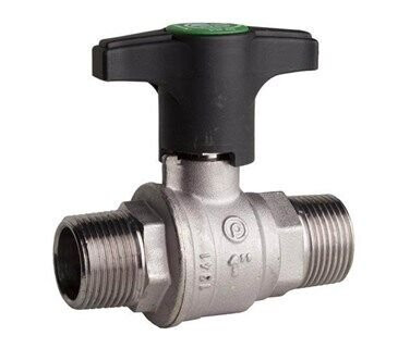 Pettinaroli M x m heavyduty fullway ball valve extended plastic lever