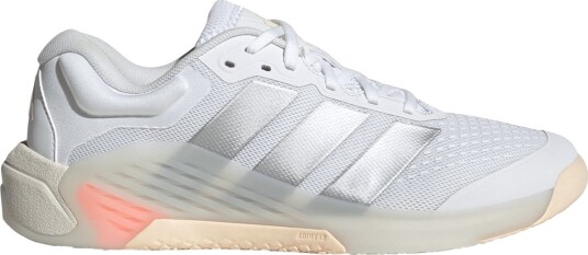adidas Dropset 4 Power Treningssko Dame Hvit/Sølv 37 1/3