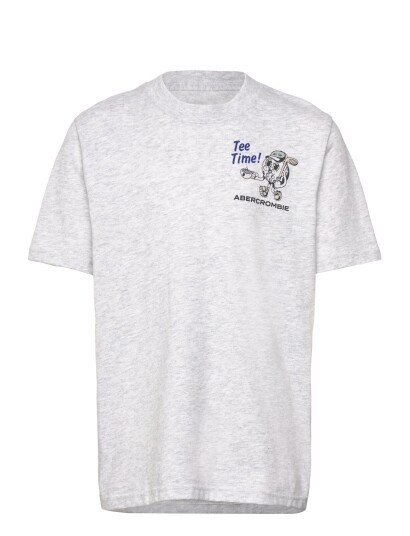 Abercrombie Kids Te S/S Tee Grey 110/116 Abercrombie Kids Te S/S Tee Grey 110/116