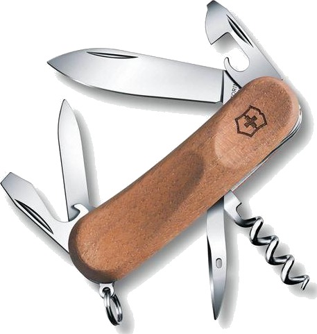 Victorinox - Evolution wood lommekniv 85mm 11 fun. valnøtt