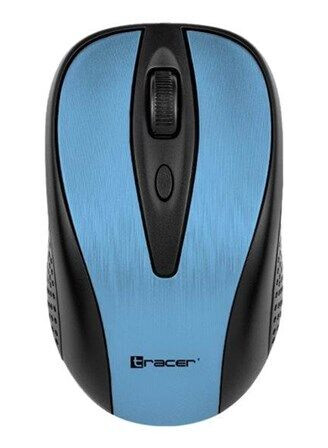 Tracer Joy II - mouse - 2.4 GHz - blue - Mus - Optisk - 3 knapper - Blå