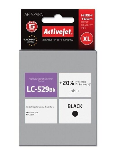 ActiveJet Supreme - Blekkpatron Dye-based black