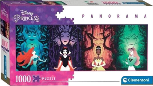Clementoni Panorama Jigsaw Puzzle Disney Princess 1000 pcs. Gulv