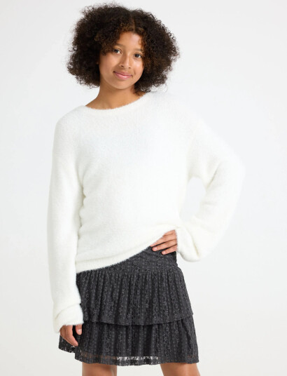 Lindex Langã¦Rmet Trã¸je Cream 134/140 Lindex Langã¦Rmet Trã¸je Cream 134/140