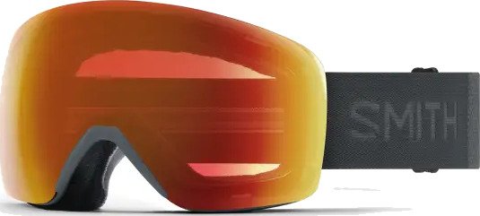 Smith skibriller Skyline Slate/Eday rød speil