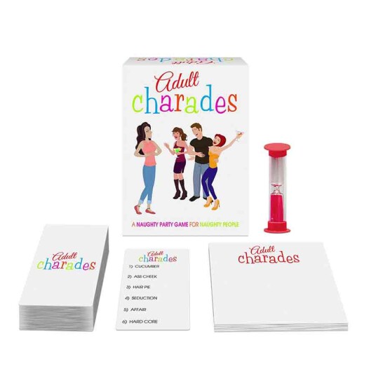 Adult charade game