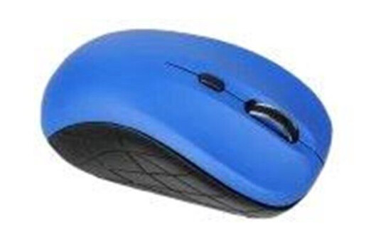 iBOX Rosella - mouse - 2.4 GHz - blue - Mus - Optisk - 3 knapper - Blå