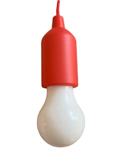 Portabel Led Lampe (Farger: Rød)