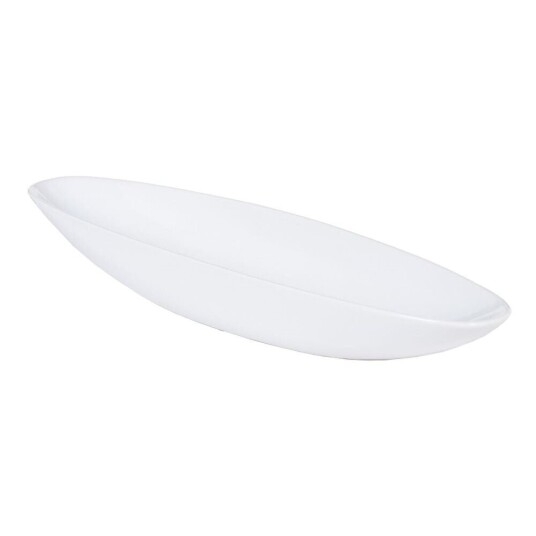 Bigbuy Home Bordduk 39,5 X 10,5 X 5 Cm Keramikk Hvit
