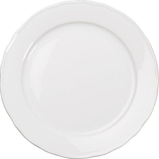 Porsgrunds Porselænsfabrik Victoria Hvit Gourmet Tallerken 30cm