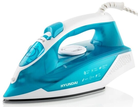 Hyundai SI332 Dampstrygejern 2200W 260ml Turkis Hyundai SI332 Dampstrygejern 2200W 260ml Turkis