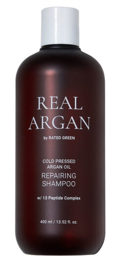 Rated Green Cold Pressed Argan Oil Repairing Shampoo 400ml Rated Green Cold Pressed Argan Oil Repairing Shampoo 400ml