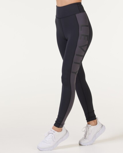 LEVITY Ultra Run Compression Block Tights Black - XS LEVITY Ultra Run Compression Block Tights Black - XS