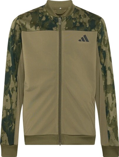 Adidas Sportswear J Camo Ts Khaki green 116