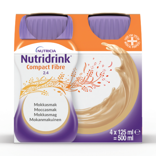 Nutridrink Compact Fibre Næringsdrikk Mokka 4x125 ml Nutridrink Compact Fibre Næringsdrikk Mokka 4x125 ml
