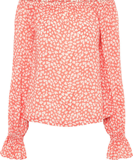 Lexington Clothing | Printed Off The Shoulder Blouse | S Lexington Clothing | Printed Off The Shoulder Blouse | S