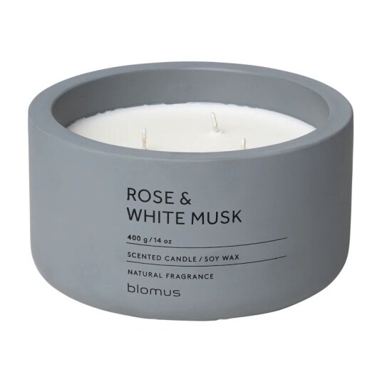 Blomus Fraga duftlys 25 timer Rose & White Musk-Flintstone 1713017-07-0 1713017-06-0