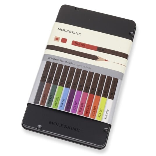 Moleskine Watercolor Pencils 12-set